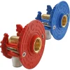 Fixation pour robinetterie Bain Douche pour tube Multicouche Ø16 raccord à sertir sortie femelle 15/21 (1/2")