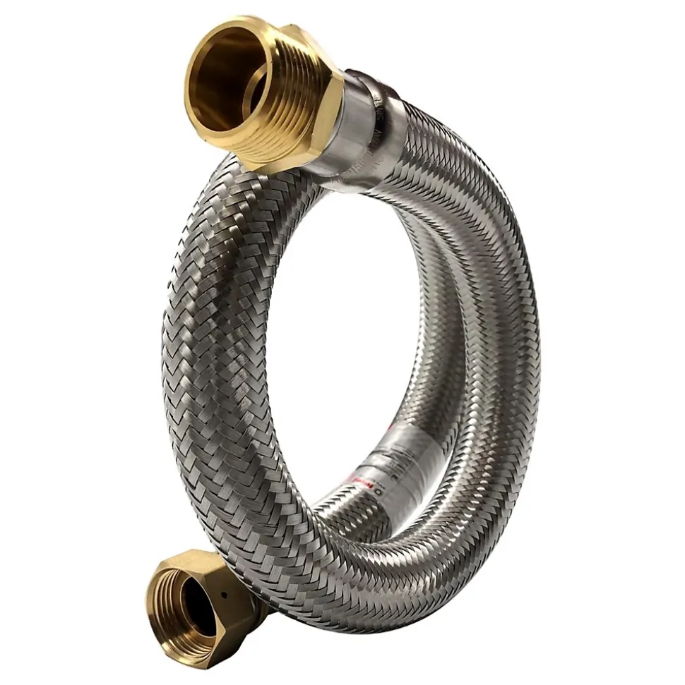 Flexible Inox 50mm Intérieur M-f 2" (50/60) Longueur 80cm