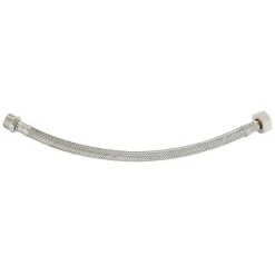 Flexible sanitaire DN10 mâle/femelle 15x21, 50 cm (Mâle et écrou tournant)
