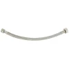 Flexible sanitaire DN8 mâle/femelle 15x21, 30 cm (Mâle et écrou tournant)