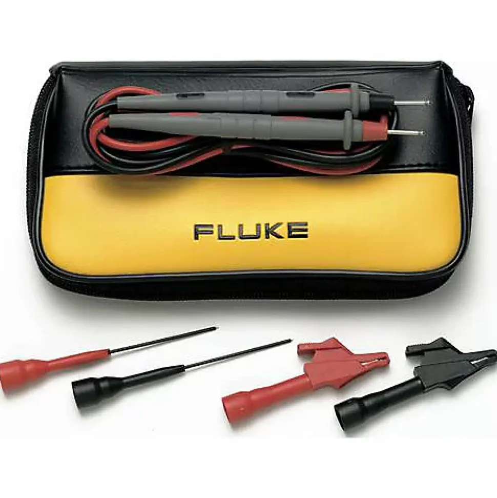 Fluke TL80A-1 Set de cordons de mesure sécurité 4 mm silicone, 1,5 m, 10 A, CAT II 300 V