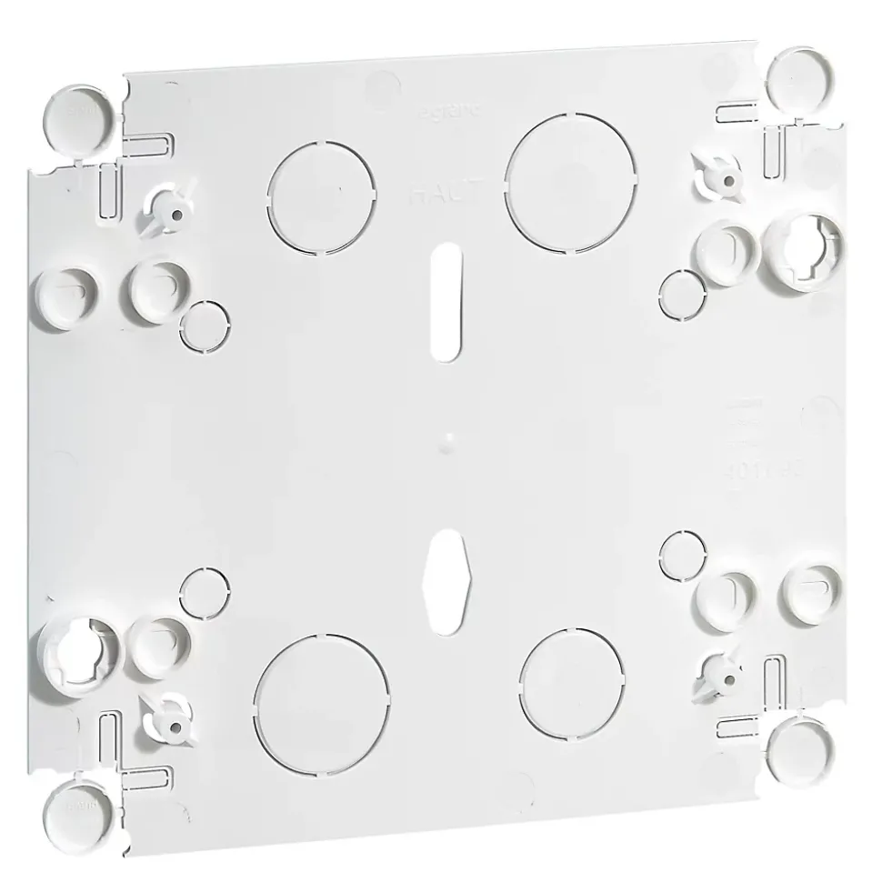Fond isolant pour platines de branchement Legrand