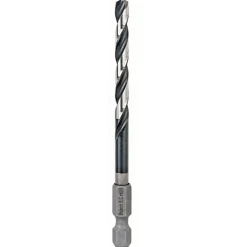 Foret métal diamètre 5 x 91mm longueur utile 52mm - queue 6 pans 1/4'' - BOSCH - 2608577056