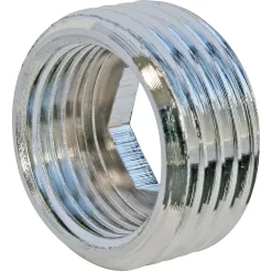 Fourrure laiton chromé Mâle 15/21 (1/2") - Femelle 12/17 (3/8")