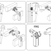 Frein de rétention force 60 N totalement en inox 304 pour porte jusquà 40 KG