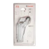 Frein de rétention force 60 N en aluminium anodisé argent pour porte jusquà 40 KG