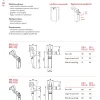 Frein de rétention force 115 N, totalement en acier inox 304, pour porte jusquà 100 KG.
