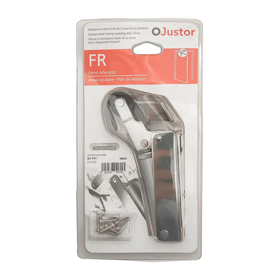 Frein de rétention force 60 N en inox 304 pour porte jusquà 40 KG