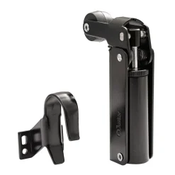 Frein de rétention Réglable force 1 a 30 N aluminium anodisé noir pour porte jusquà 15 KG