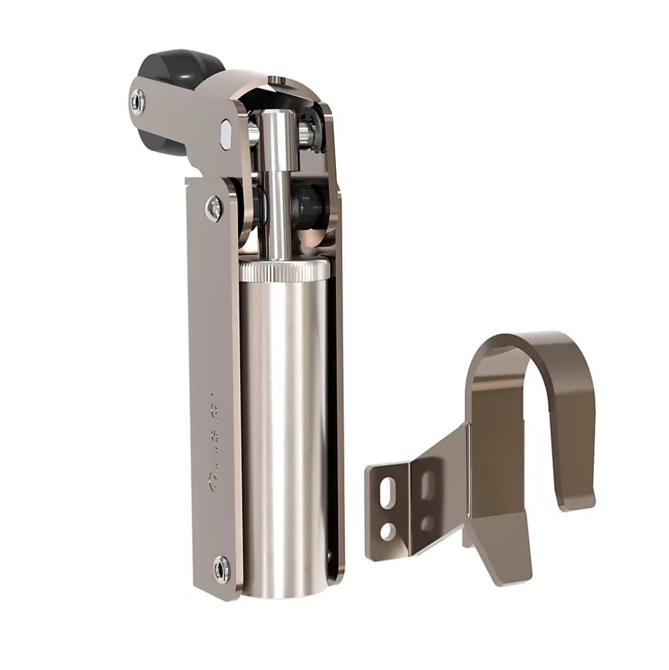 Frein de rétention Réglable force 1 a 30 N totalement en acier inox AISI 304 pour porte jusquà 15 KG