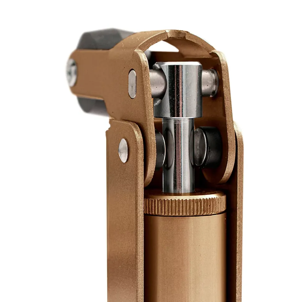 Frein de rétention Réglable force 30 a 60 N aluminium anodisé bronze pour porte jusquà 40 KG