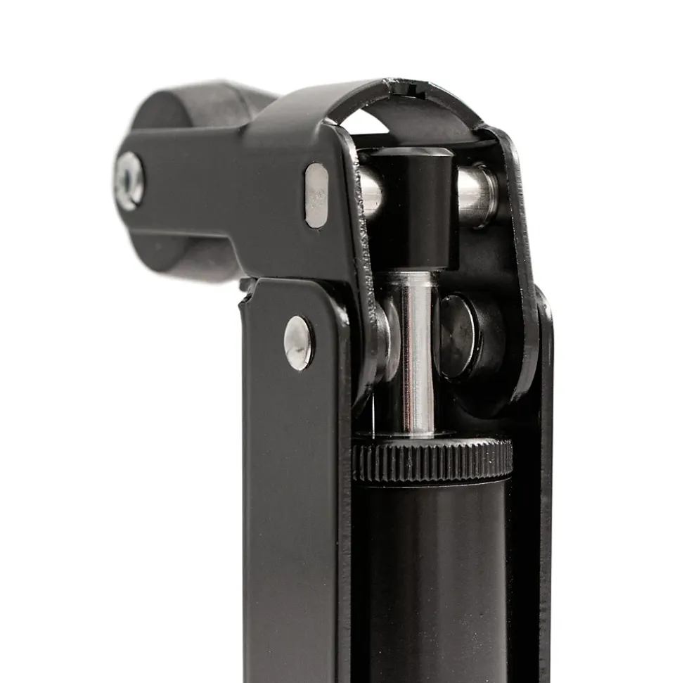 Frein de rétention Réglable force 60 a 80 N aluminium anodisé noir, pour porte jusquà 80 KG.