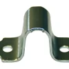 Gache pour pêne rond à visser ø10 mm - acier zingué blanc