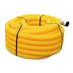 Gaine pour réseaux enterrés jaune Ø 40 mm x 25 m Fitt