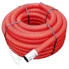 Gaine pour réseaux enterrés rouge Ø 50 mm x 15 m Fitt