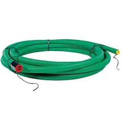 Gaine pour réseaux enterrés verte Ø 40 mm x 15 m Fitt