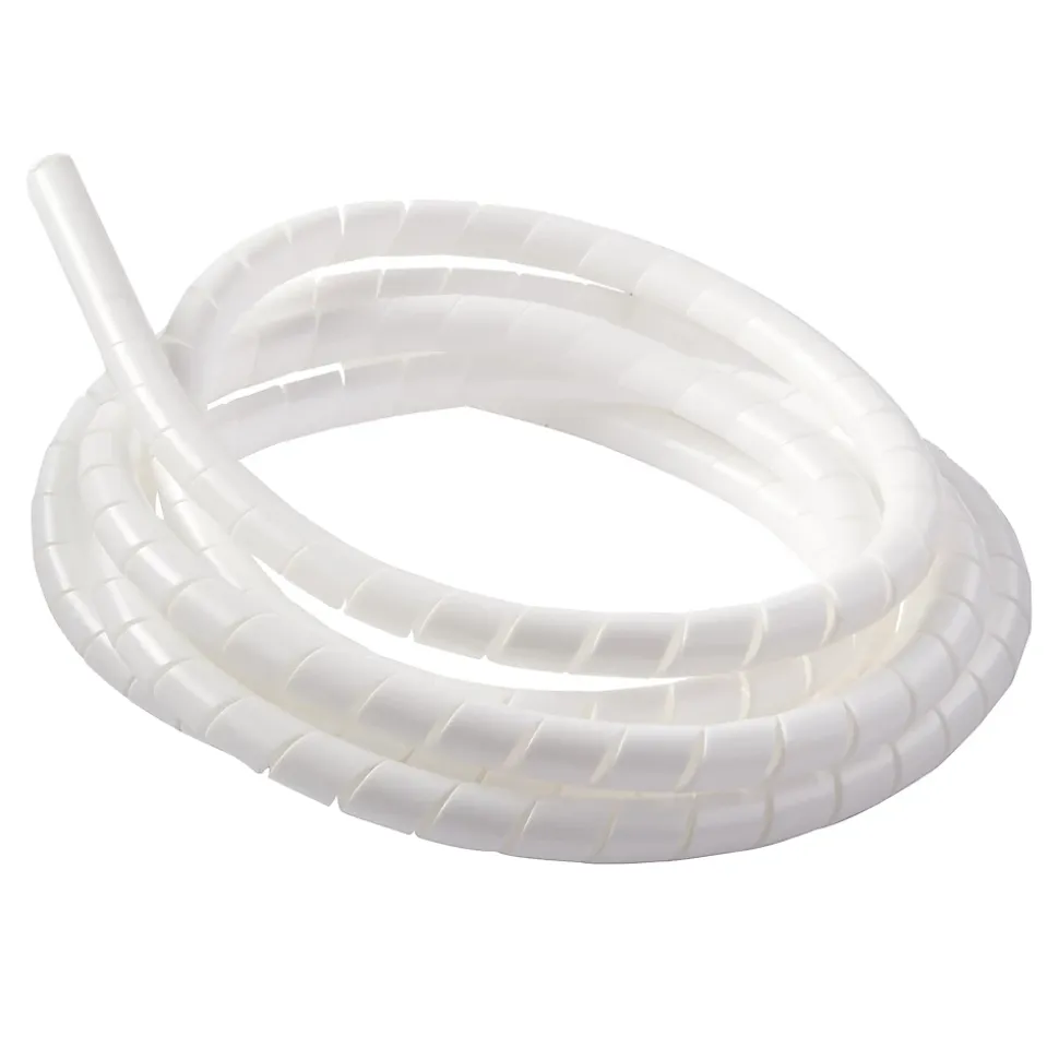 Gaine range-câbles en spirale Diall blanc ø 9 à 80 mm x 2,5 m