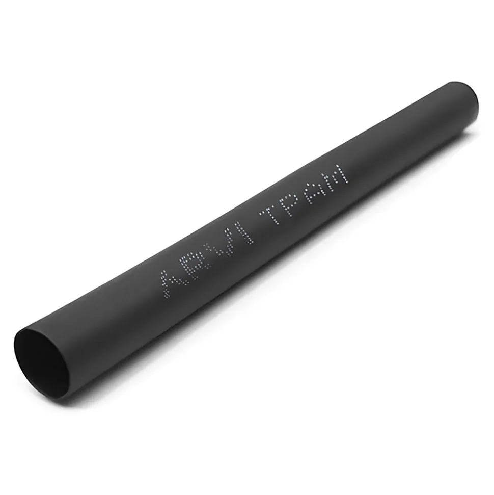Gaine Thermorétractable - 30/15mm - Noir - Longueur 1m - Restreint 2:1 - Paroi Fine - Arvi Tpam-30.0-pt