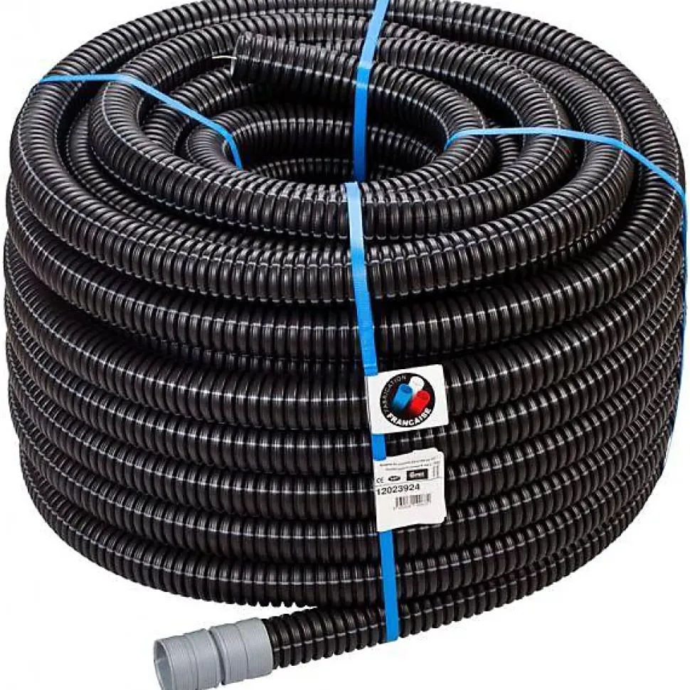Gaine TPC Flexichoc IK10 ignifugé Noire diamètre 40 mm x 25 mètres