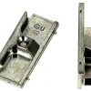 Gâche galet en applique PVC/bois - FERCO - 9-30806-03-0-1