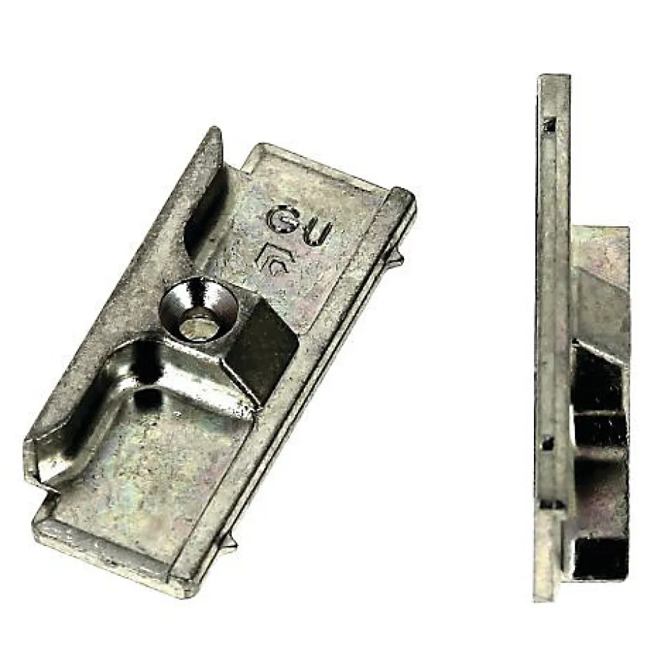 Gâche galet en applique PVC/bois - FERCO - 9-30806-03-0-1