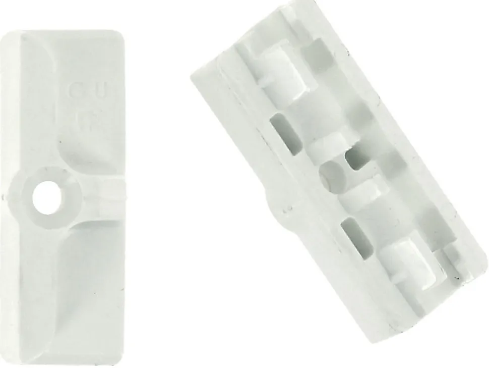 Gâche galet Plastival nylon blanc PVC - FERCO - E-19221-00-0-7