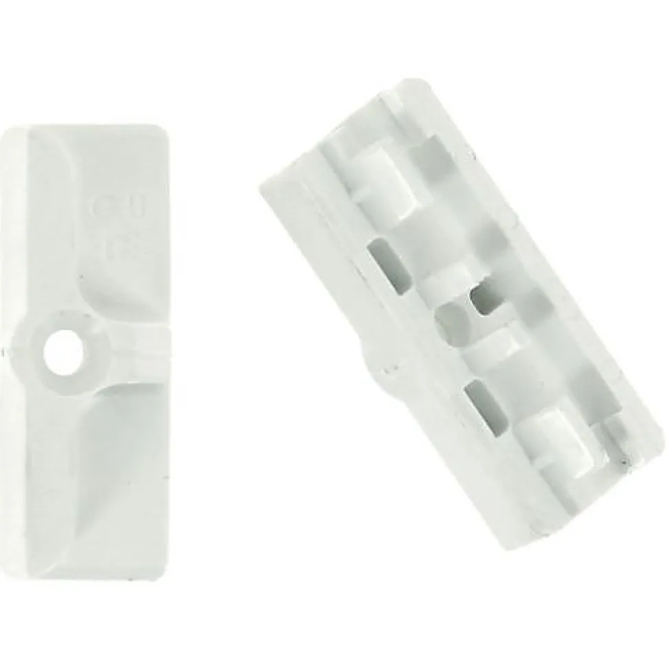 Gâche galet Plastival nylon blanc PVC - FERCO - E-19221-00-0-7