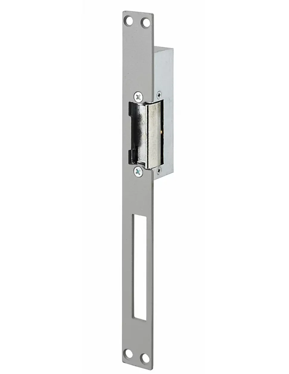 Gâche électrique pour serrure encastrable, réversible, 12V, compatible extérieur, gris - THIRARD