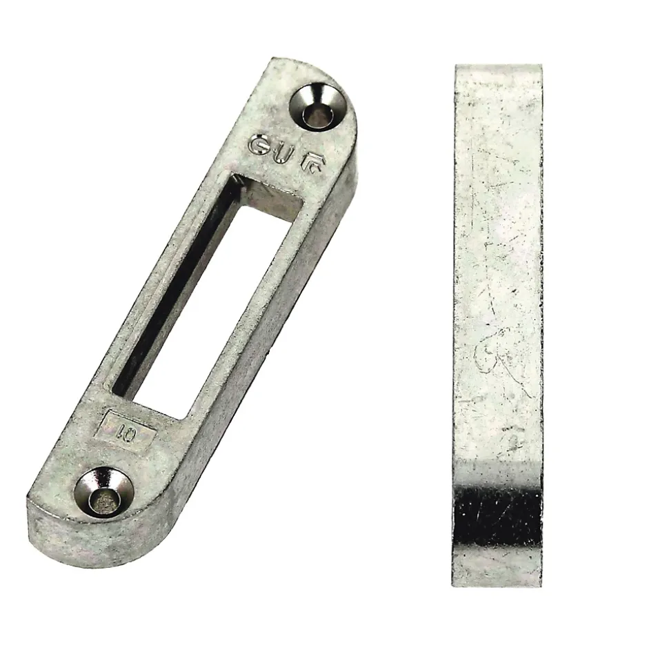 Gâche panneton à défoncer pour pêne auxiliaire de crémone GU-EUROPA MR2 - FERCO - E-16922-00-0-1