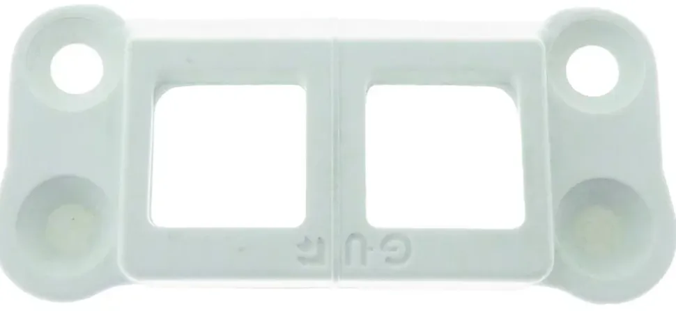 Gâche tringle double hauteur 260mm - FERCO - E-18370-02-0-7