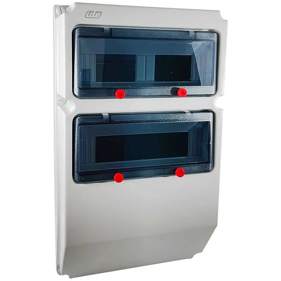 1724gm - Coffret étanche Ip67 Pour Prise - 2 Rangées De 13 Modules - Ide Pryma