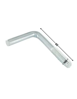 Gond Métaux M6X60 Acier zingué - 1 pièce