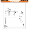 Goujon RACCORDEMENT Métaux 6X35 Acier zingué - 200 pièces