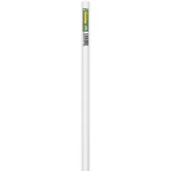 Goulotte décorative demi-ronde blanche auto-adhésive D-Line 16 x 8 mm, 1 m