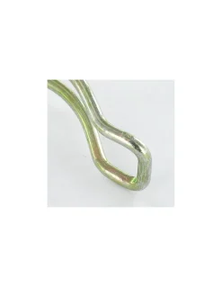Goupille clips 8X60 Pour tube de 55 Acier zingué - 1 pièce