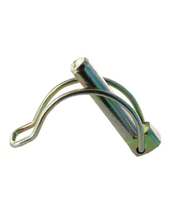 Goupille clips 8X60 Pour tube de 55 Acier zingué - 1 pièce