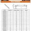 Goupille Conique 3X16 Inox A1 - 1 pièce