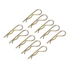 Goupille en acier jaune 3 x 72 mm Diall