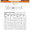Goupille Fendue Inox A4 2X12 - 1 pièce