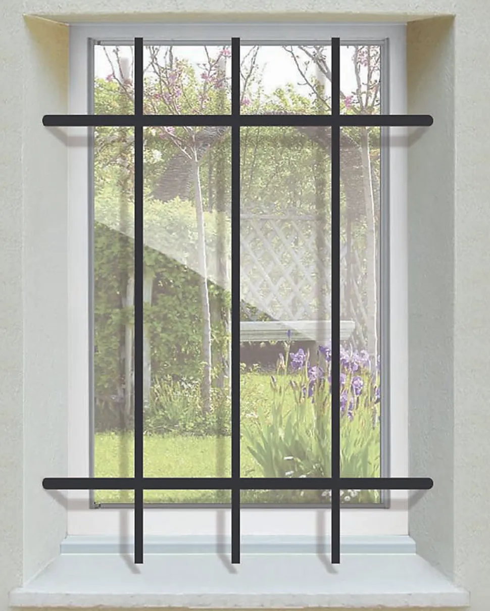 Grille de Defense Close pour Fenetre H 105 cm x L 80 cm (côte tableau)