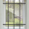 Grille de Defense Droite Torsadee pour Fenetre H 95 cm x L 60 cm (côte tableau)
