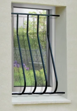 Grille de Defense Galbee Simple pour Fenetre H 95 cm x L 60 cm (côte tableau)