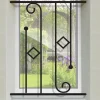 Grille de Defense Melania pour Fenetre H 125 cm x L 140 cm (côte tableau)