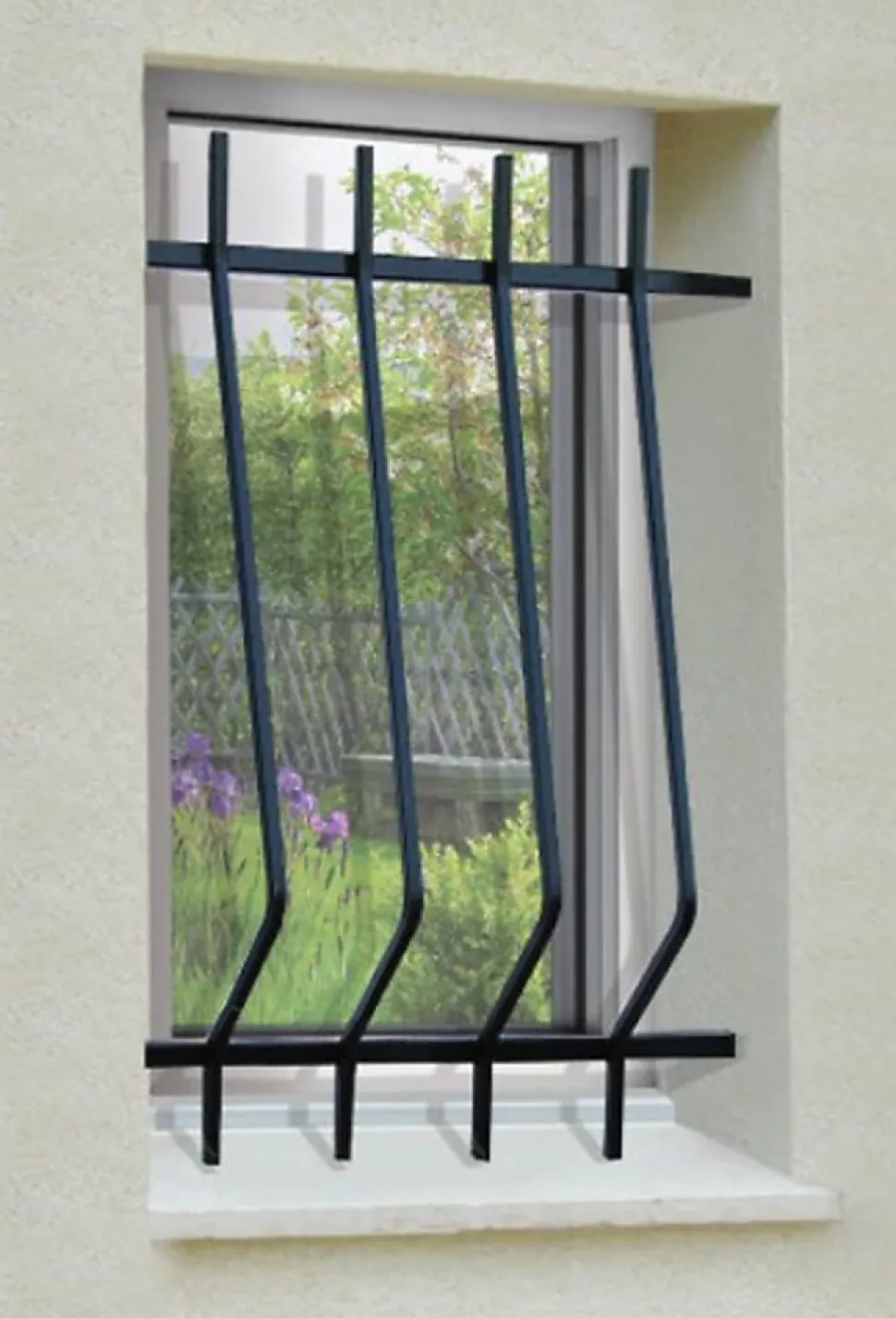 Grille de Defense Standing pour Fenetre H 115 cm x L 120 cm (côte tableau)