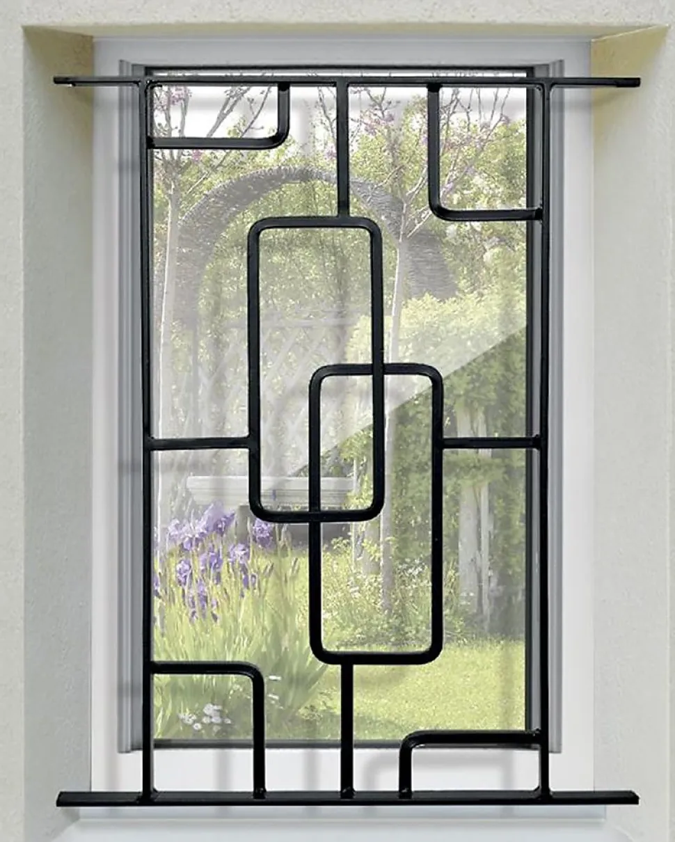 Grille de Defense Structural pour Fenetre H 95 cm x L 60 cm (côte tableau)