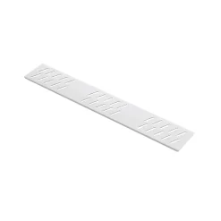 Grille d'évacuation l.69,5 cm pour receveur de douche Pedra et Pure 2, blanc, Galedo