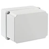 Gsl231 Ide Boite Dérivation Ip65/ip67 Avec Bords Lisses, Couvercle Réhaussé Opaque Dim.241x180x175
