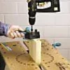 Guide de perçage pour l'assemblage avec tourillons Wolfcraft ø6/8/10 mm