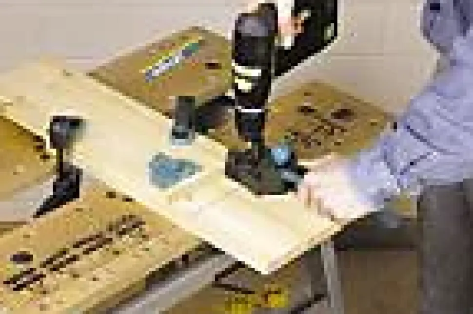 Guide de perçage pour l'assemblage avec tourillons Wolfcraft ø6/8/10 mm