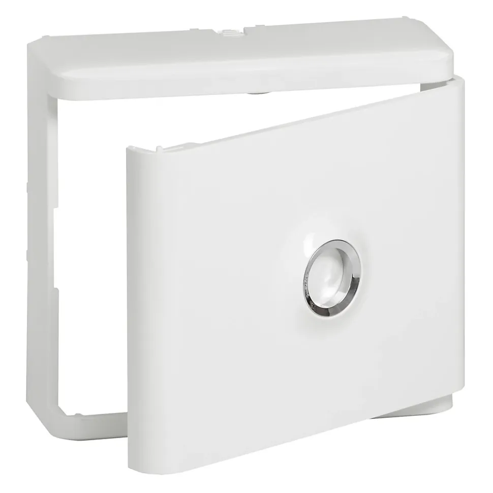 Habillage + porte pour platine de branchement Legrand DRIVIA